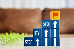 ステップバイステップ